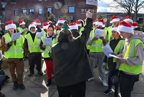 Caroling at Mass and Cass: Community spreads holiday cheer, optimistic about future of troubled area